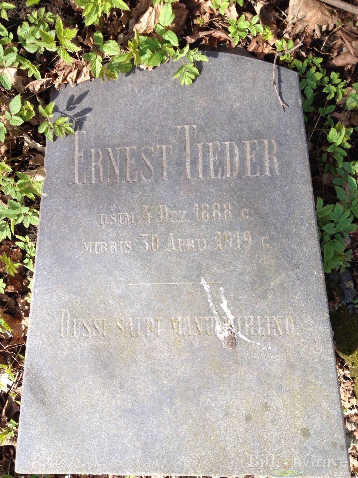 Tieder Ernest