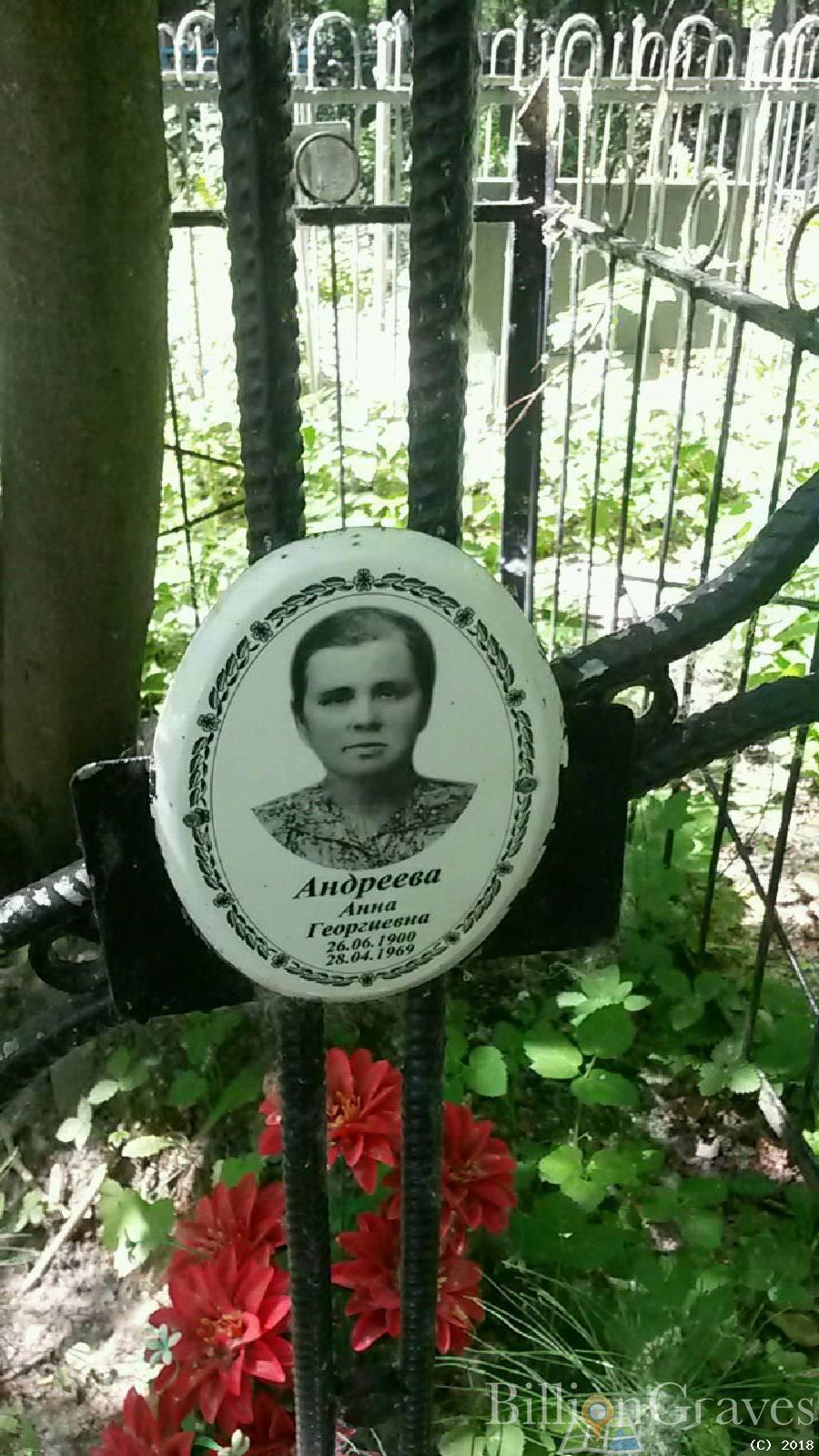 Андреева Анна Георгиевна
