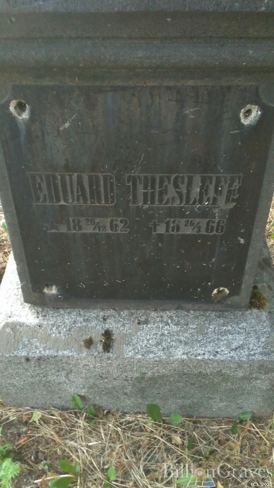 Thesleff Eduard
