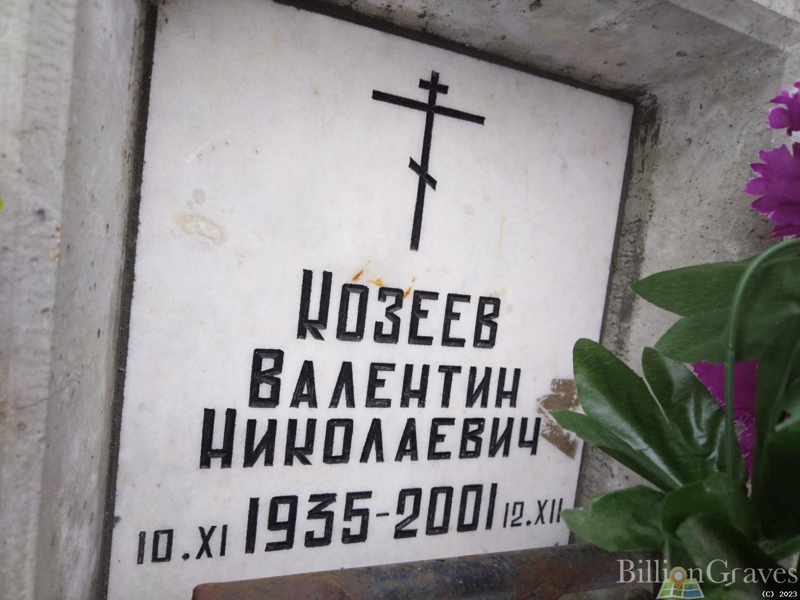 Козеев Валентин Николаевич