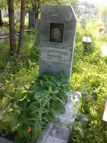 Шамсимунирова Бибиасма