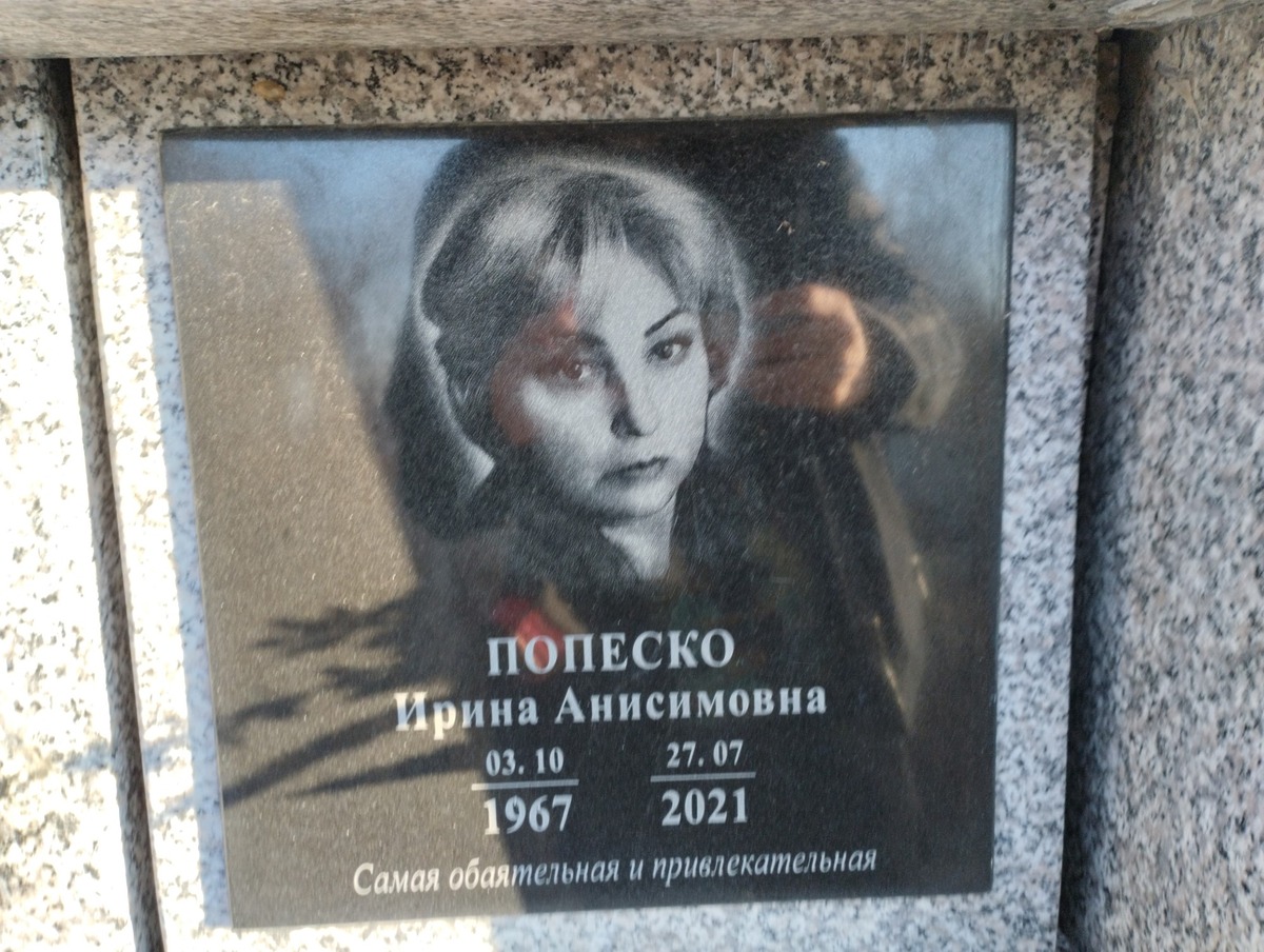 Попеско Ирина Анисимовна
