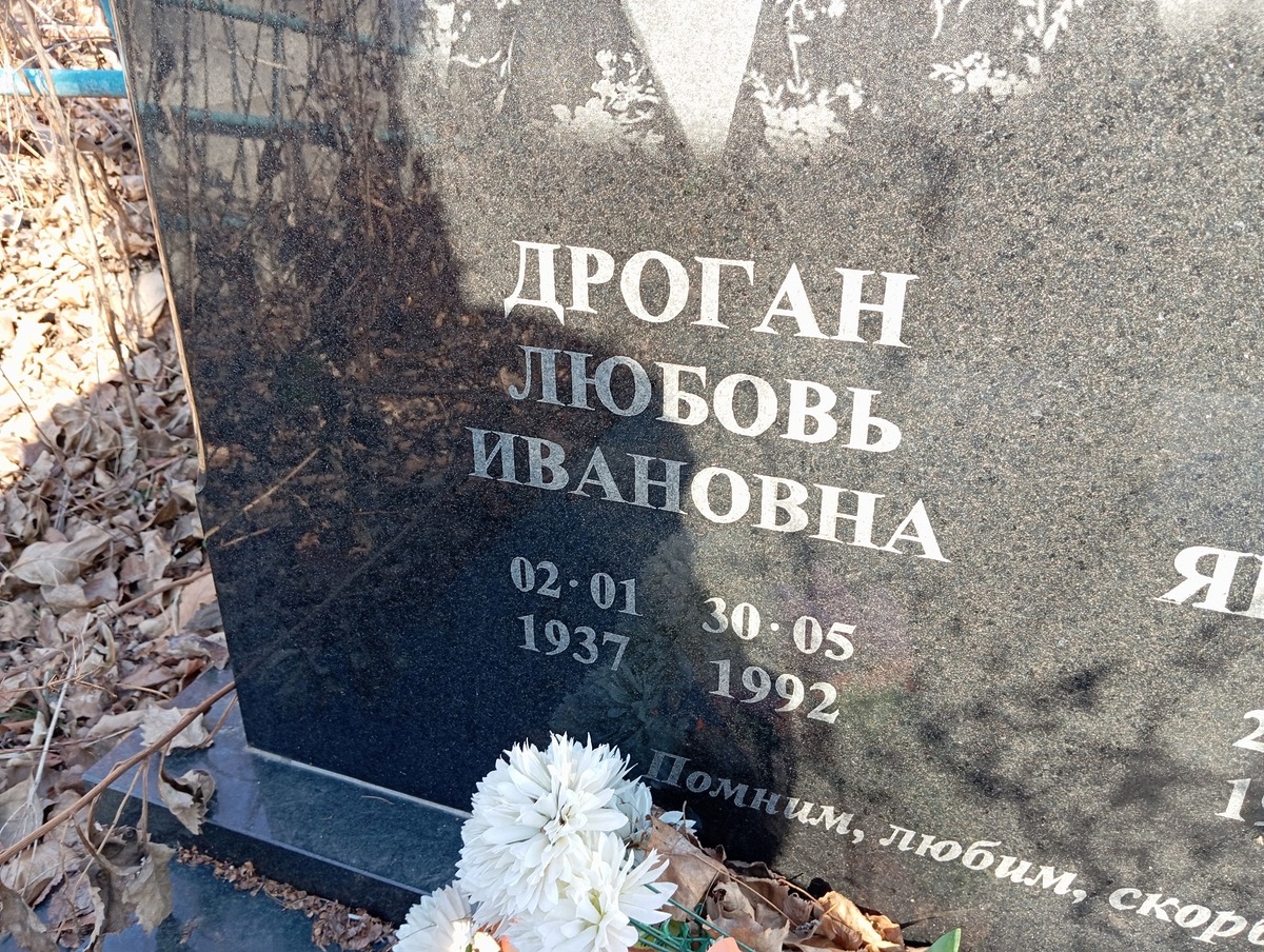 Дроган Любовь Ивановна