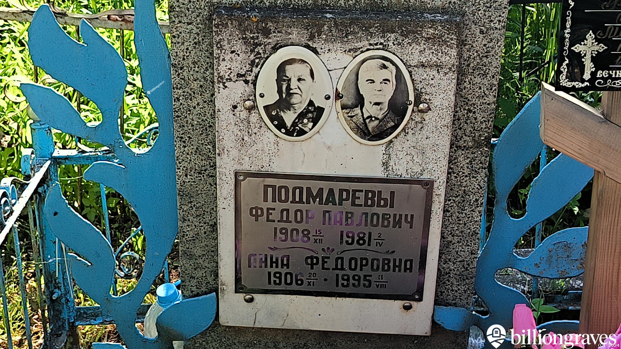 Подмарева Анна Федоровна