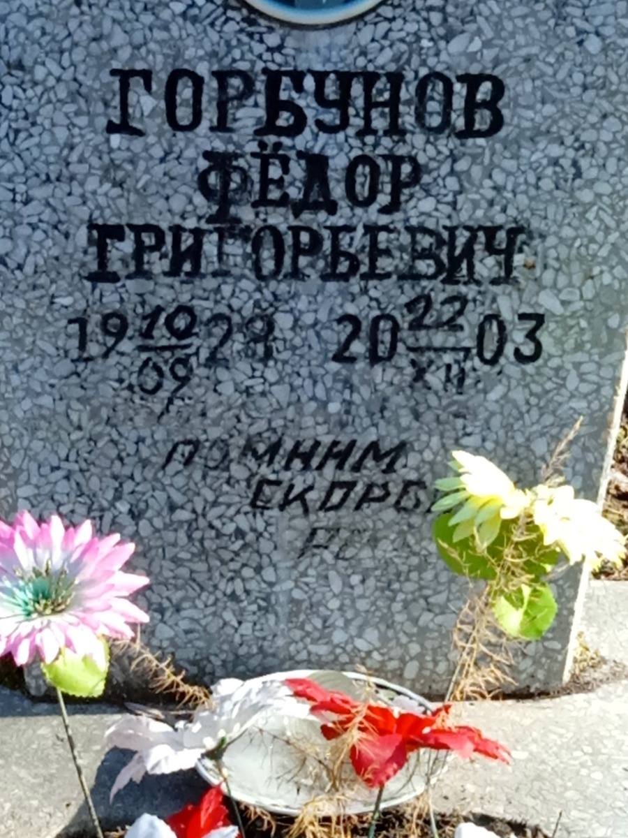 Горбунов Федор Григорьевич