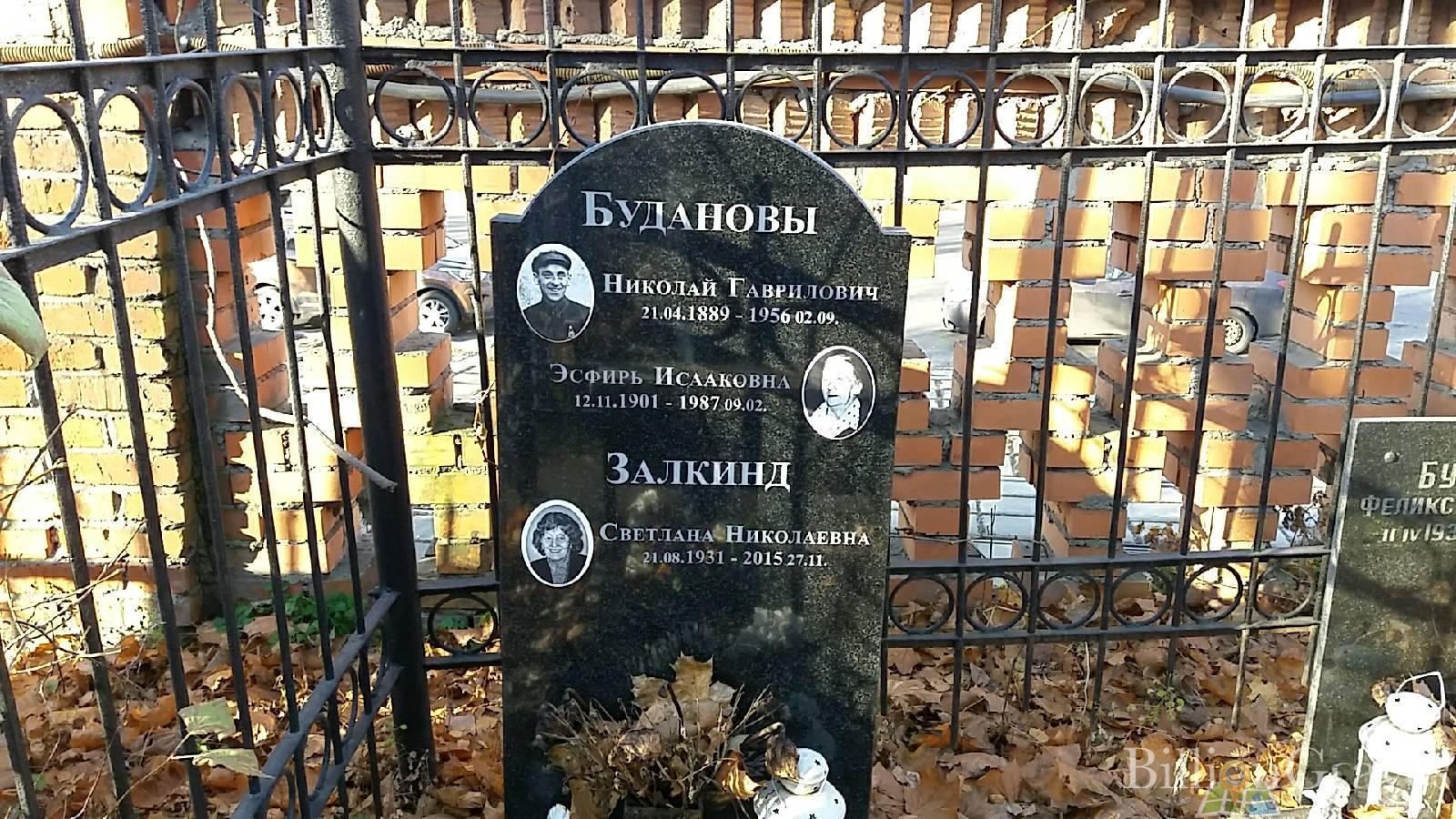 Буданова Эсфирь Исааковна