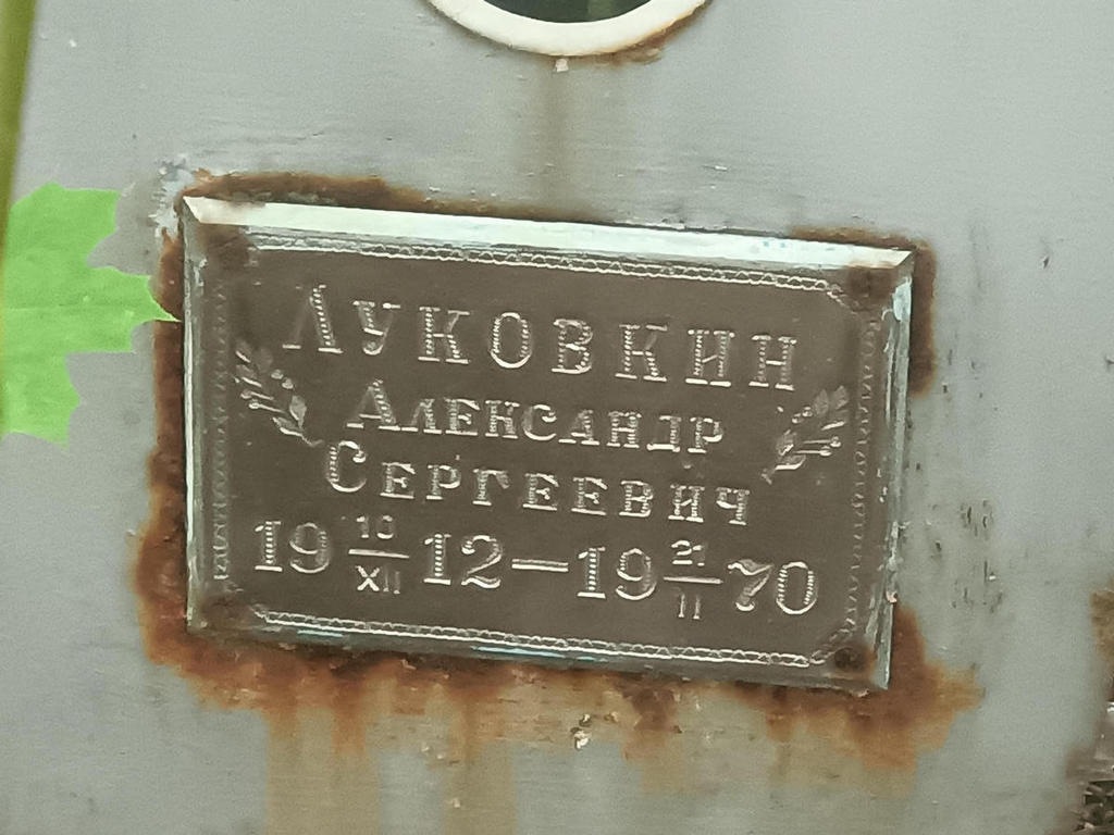 Луковкин Александр Сергеевич