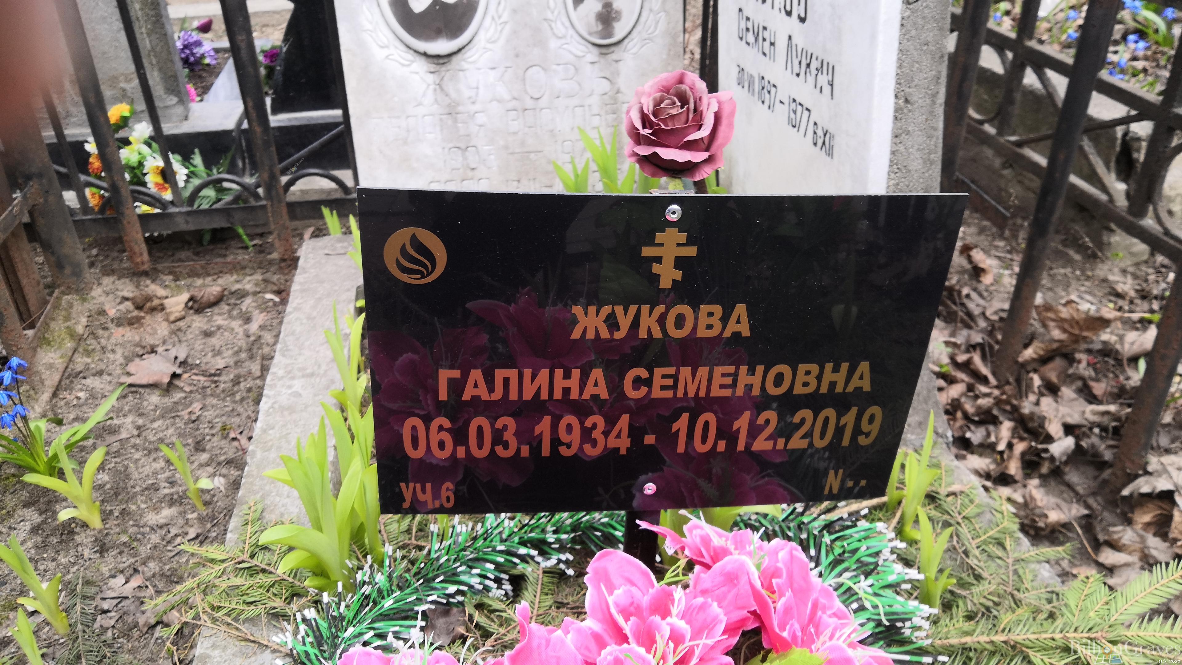 Жукова Галина Семеновна