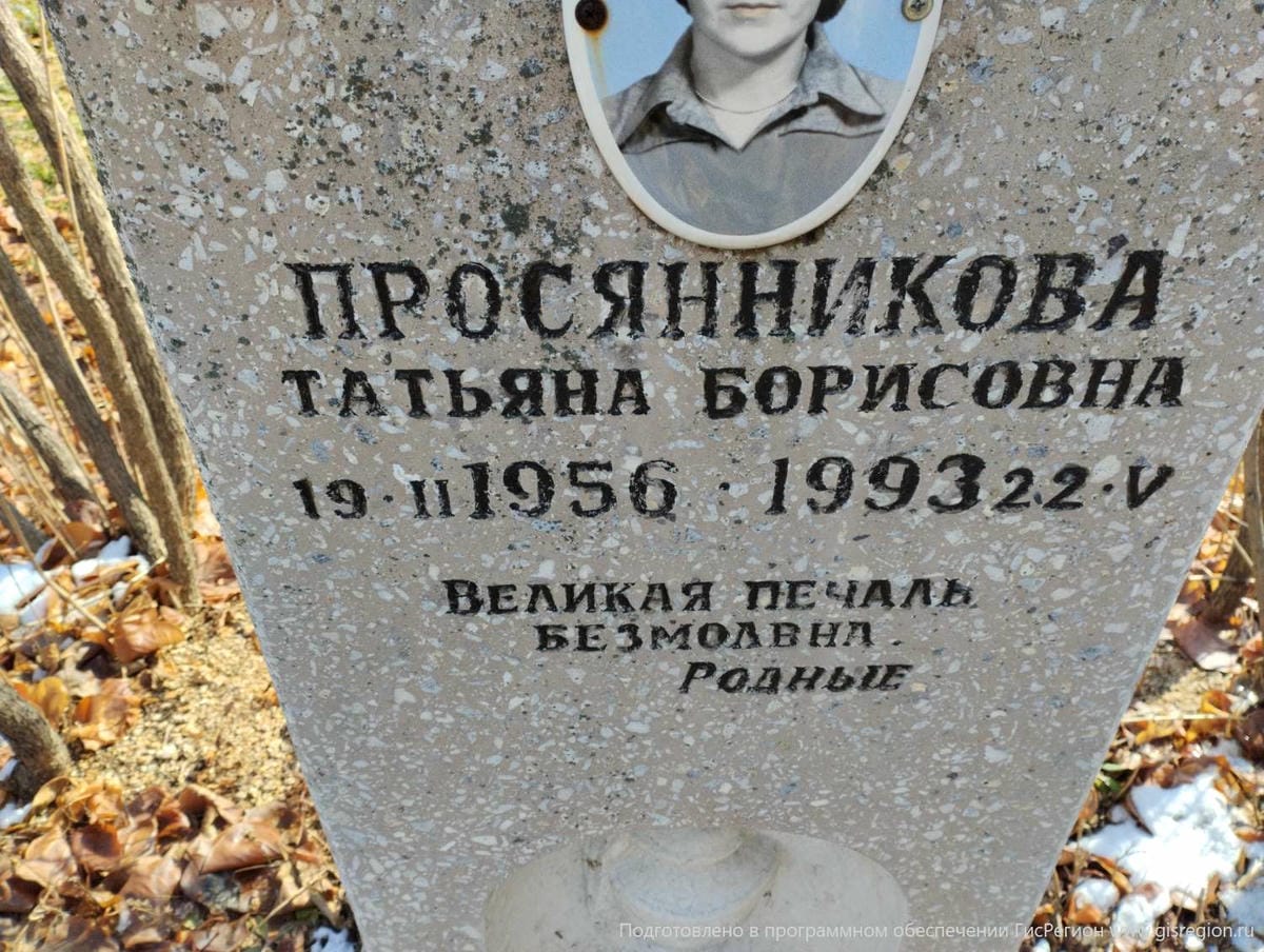 Просянникова Татьяна Борисовна