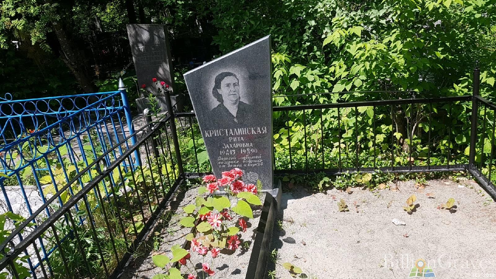 кристалинская рита захаровна