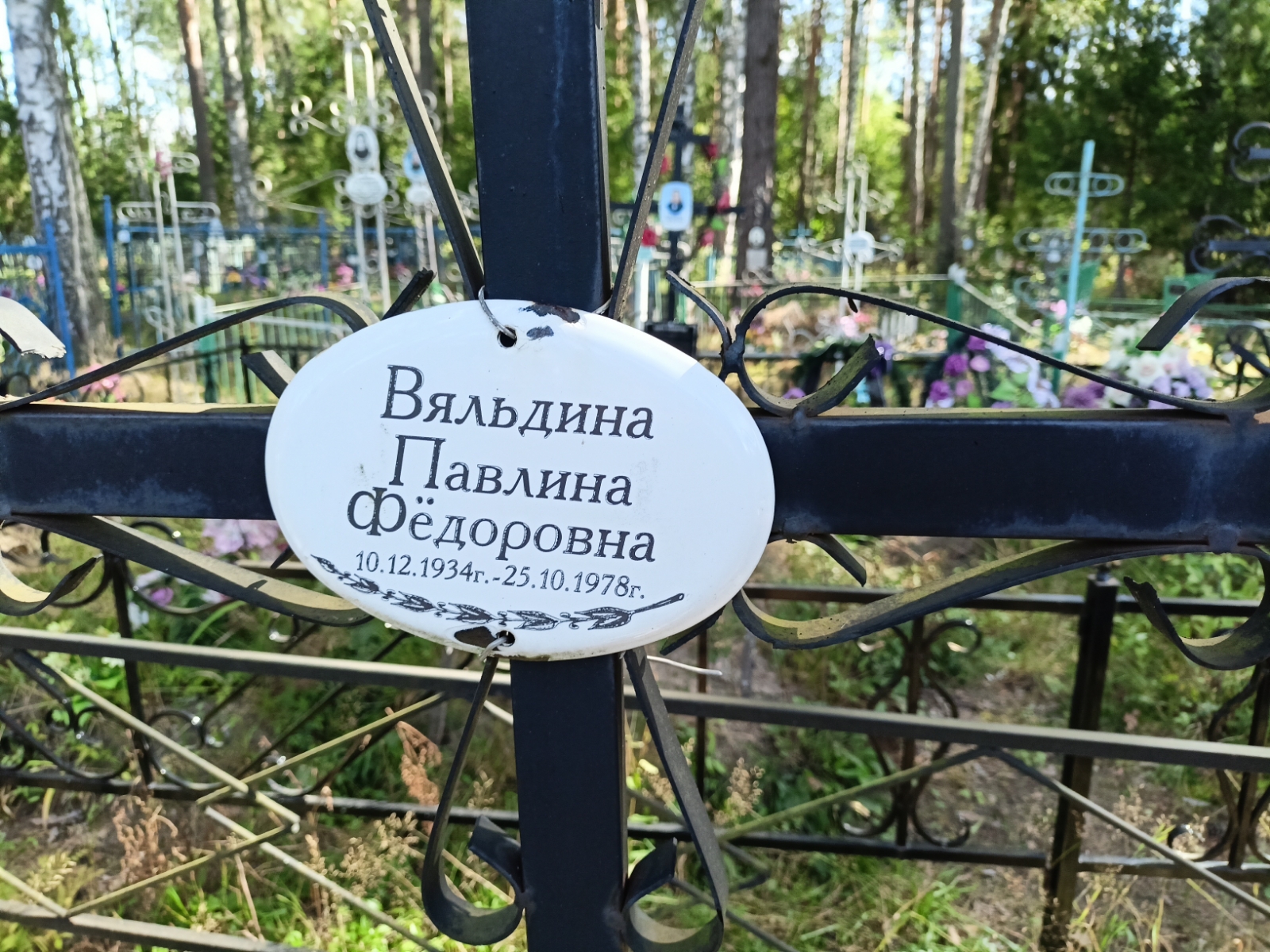 Вяльдина Павлина Федоровна
