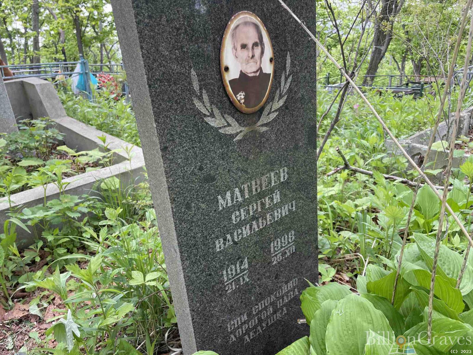 Матвеев Сергей Васильевич