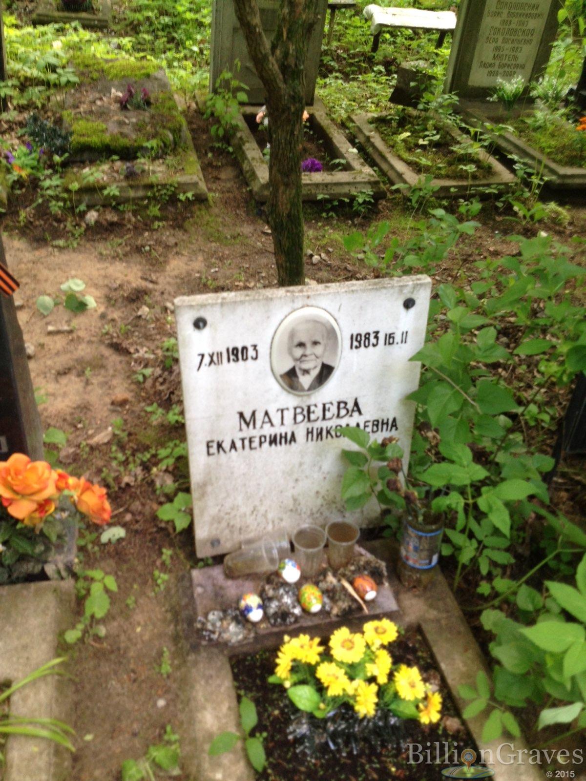 Матвеева Екатерина Николаевна