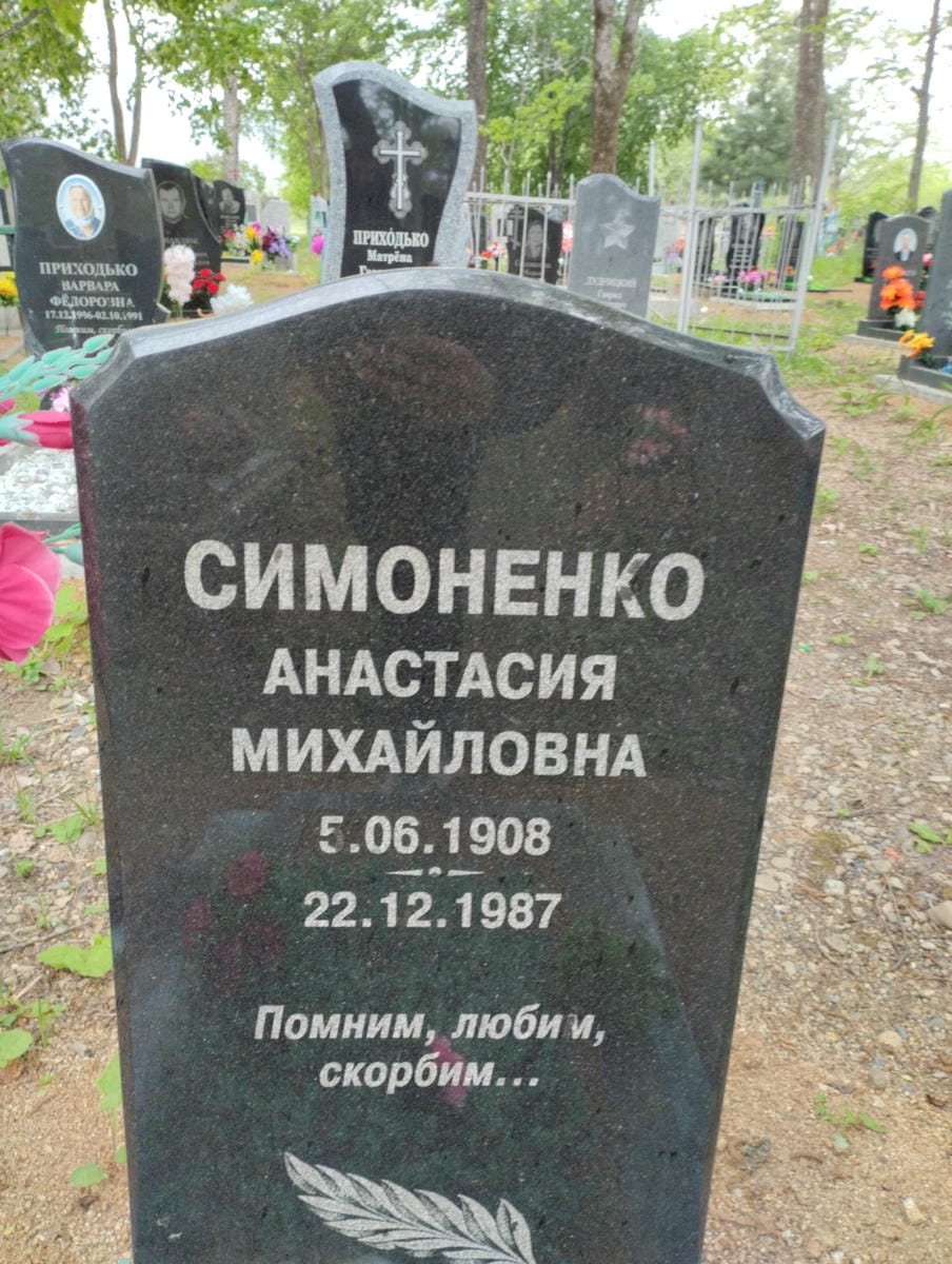 Симоненко Анастасия Михайловна
