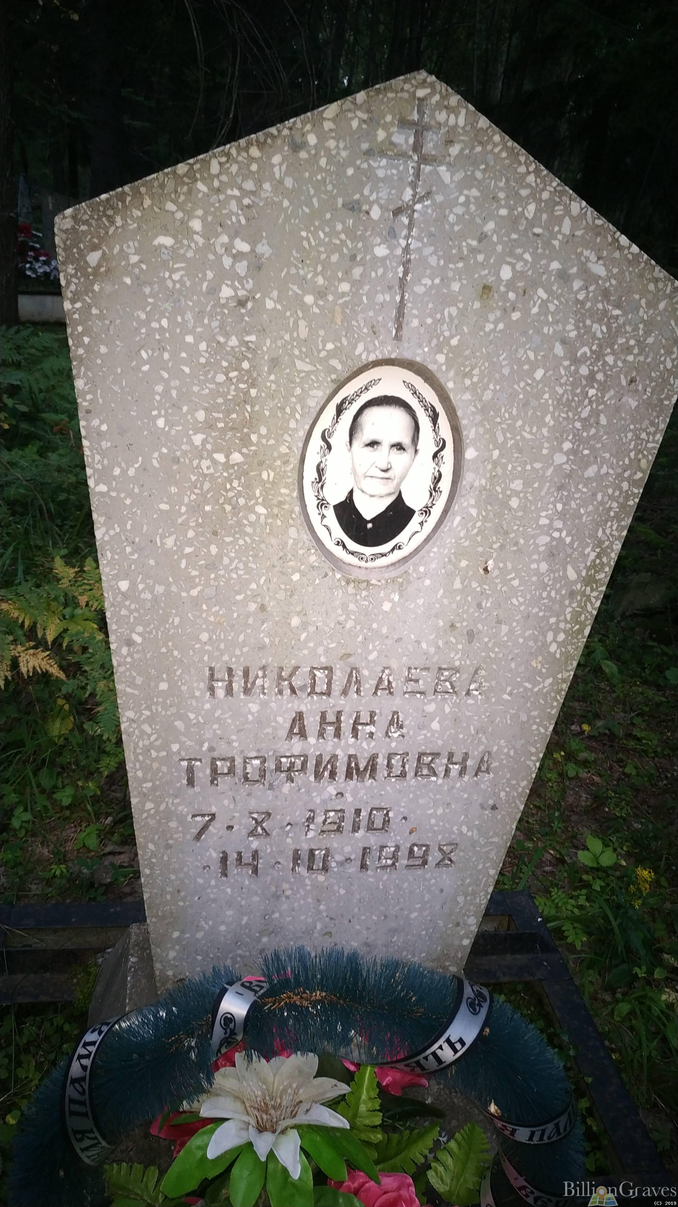 Николаева Анна Трофимовна