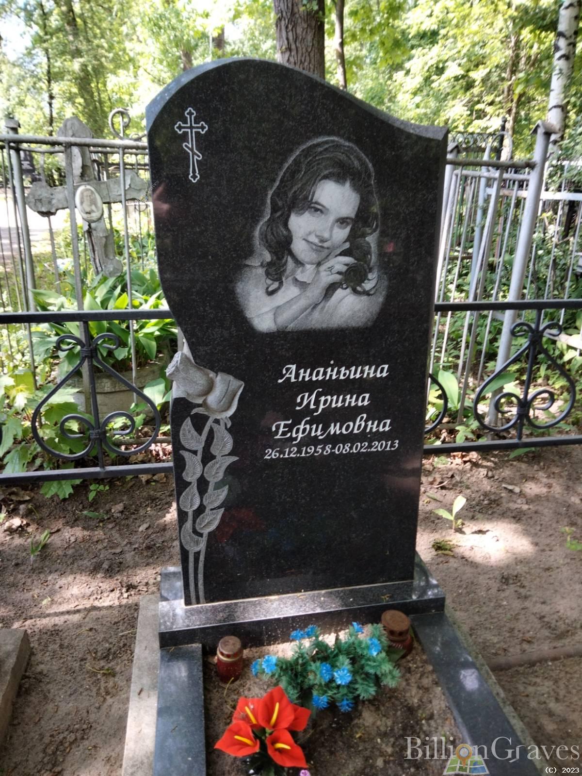 Ананьина Ирина Ефимовна