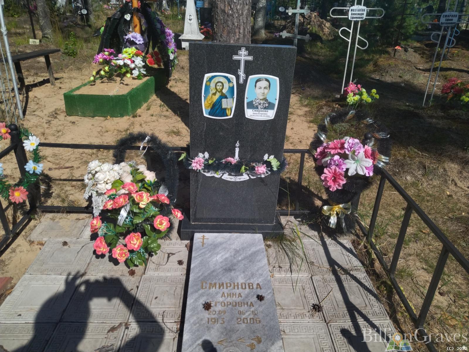 Смирнова Анна Егоровна