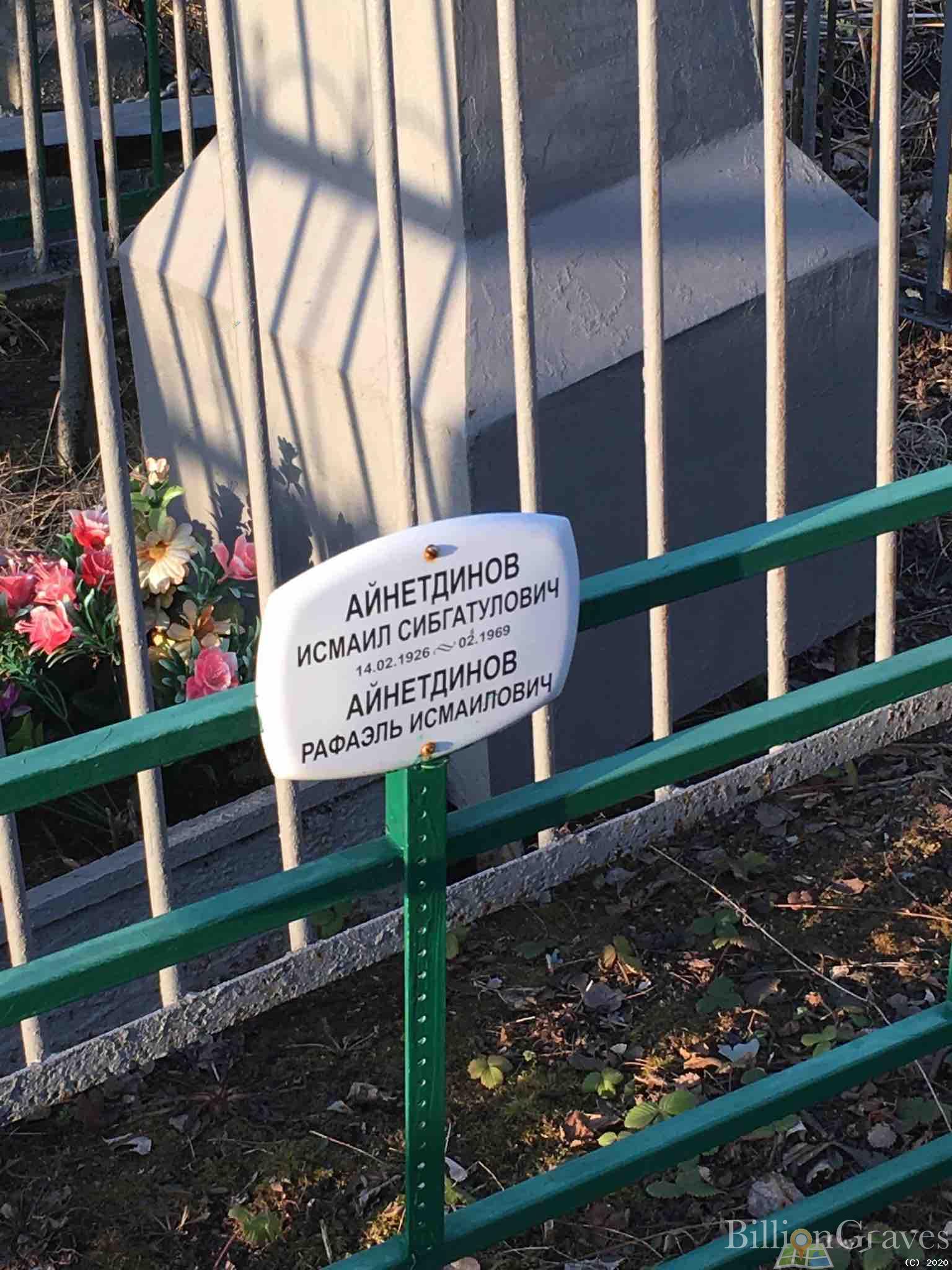 Айнетдинов Исмаил Сибгатулович