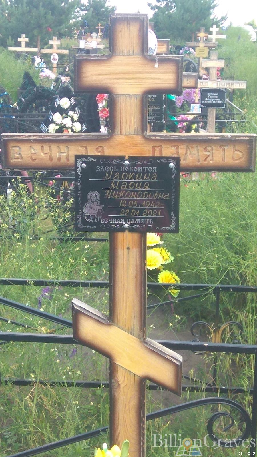 Маркина Мария Никоноровна