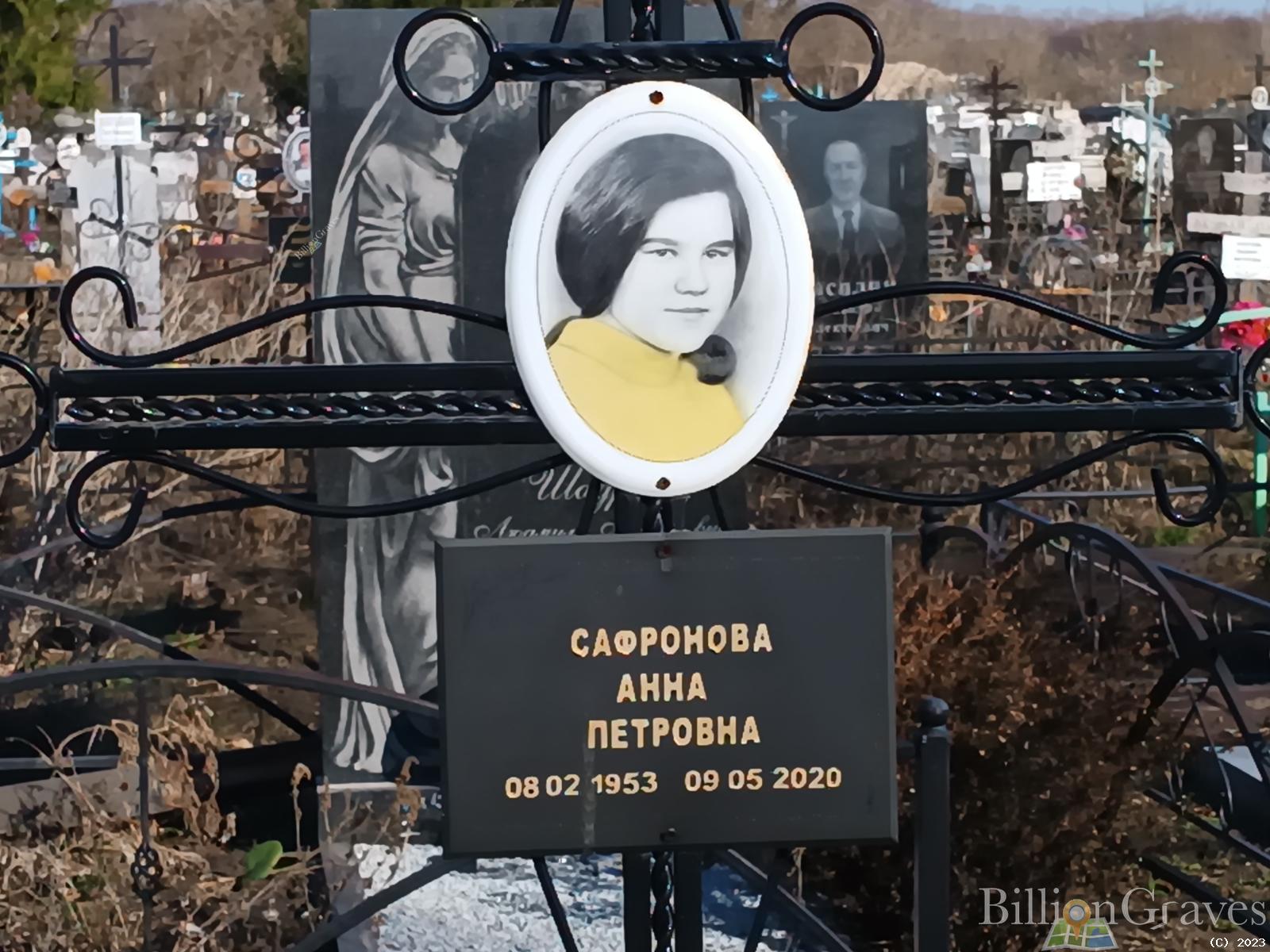 Сафронова Анна Петровна
