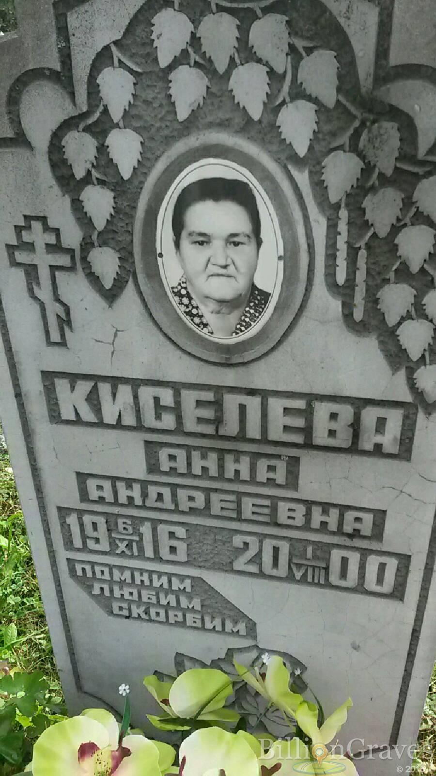 Киселева Анна Андреевна