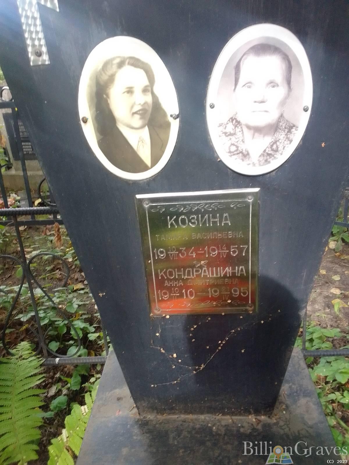Кондрашина Анна Дмитриевна