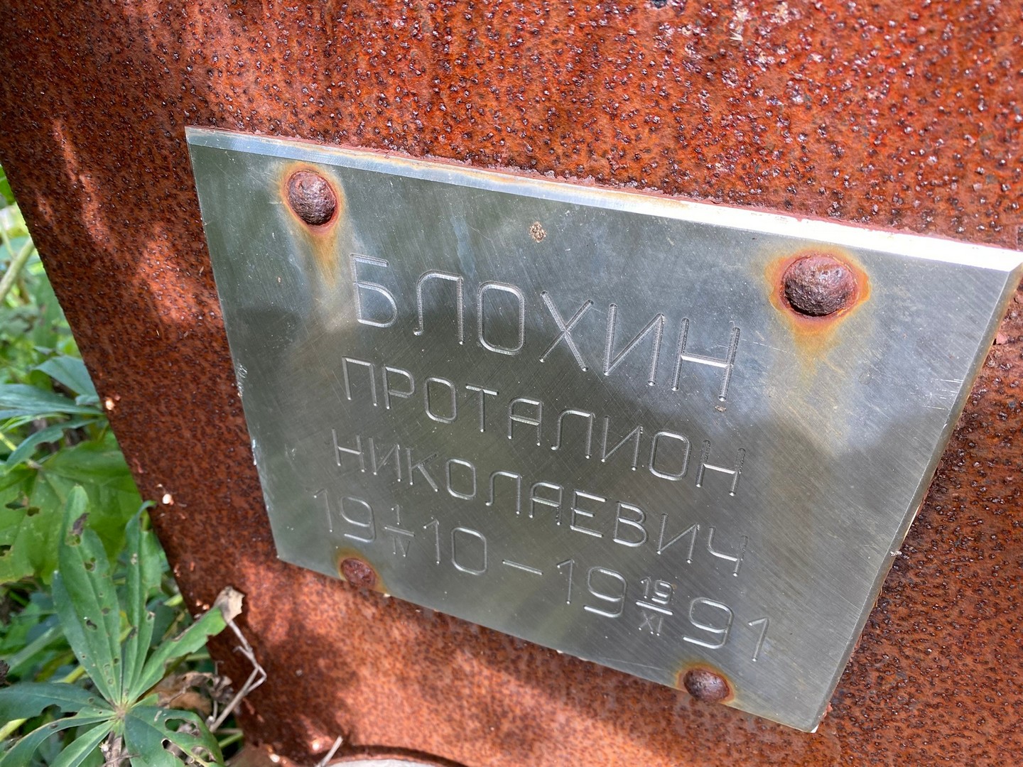 Проталион Блохин Николаевич
