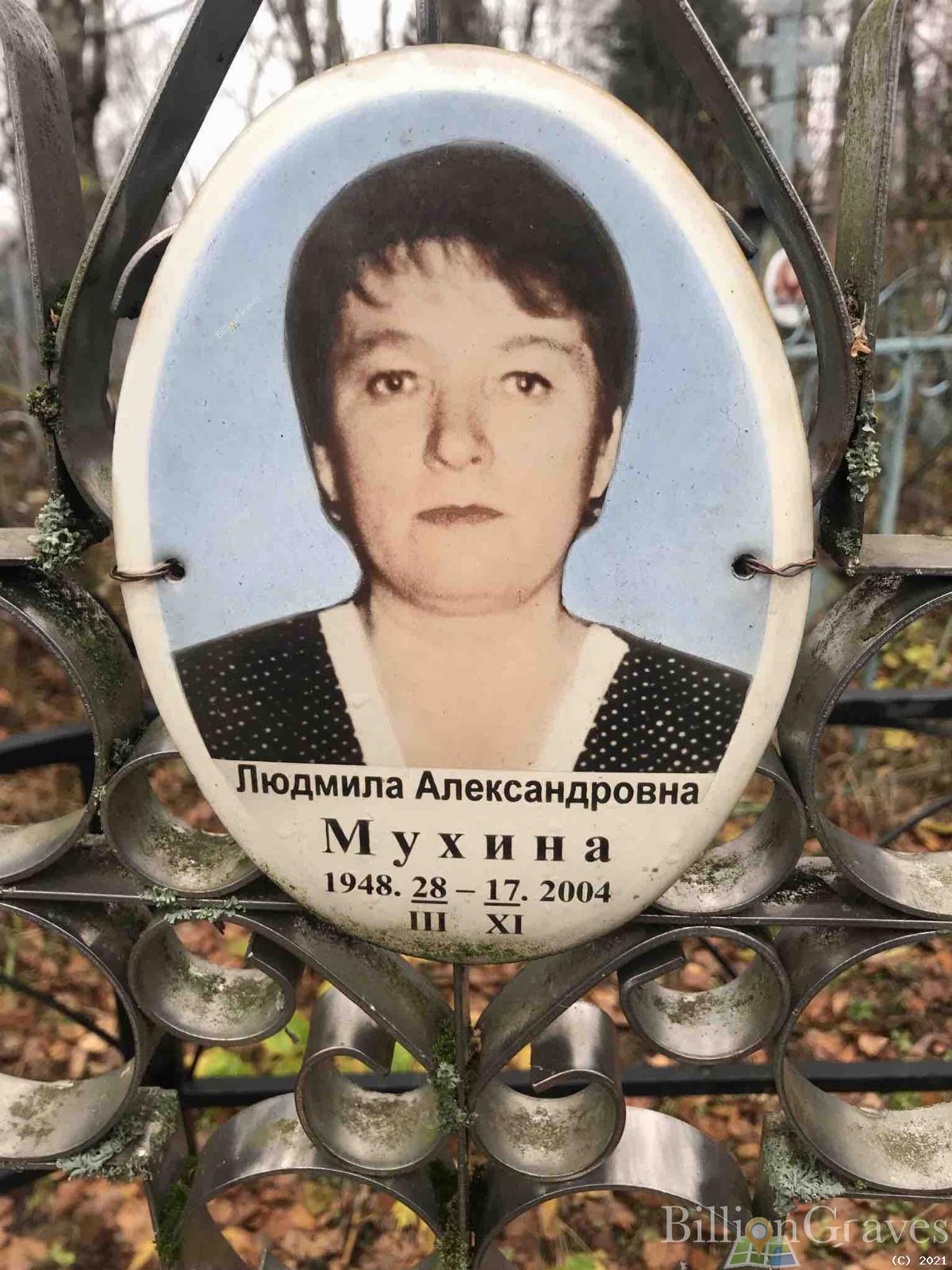 Мухина Людмила Александровна