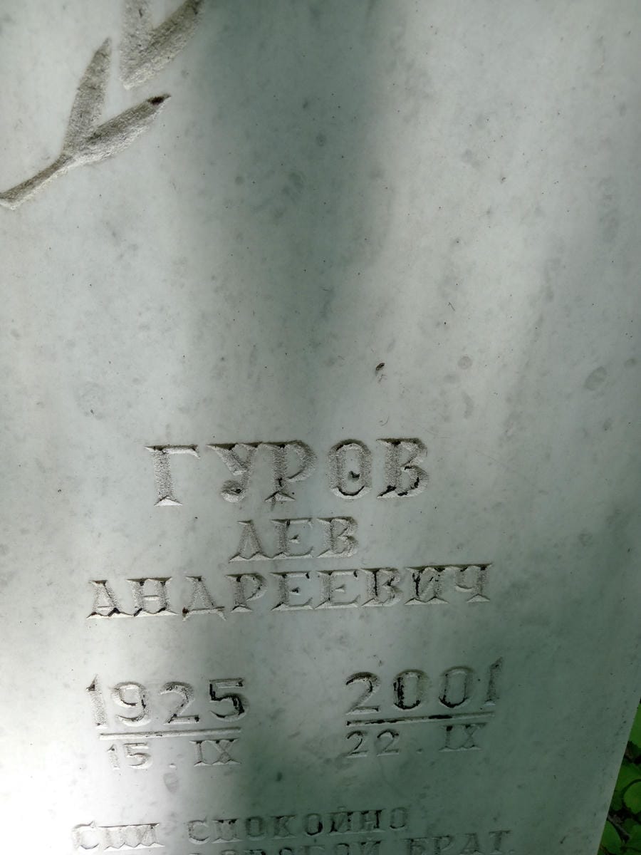 Гуров Лев Андреевич