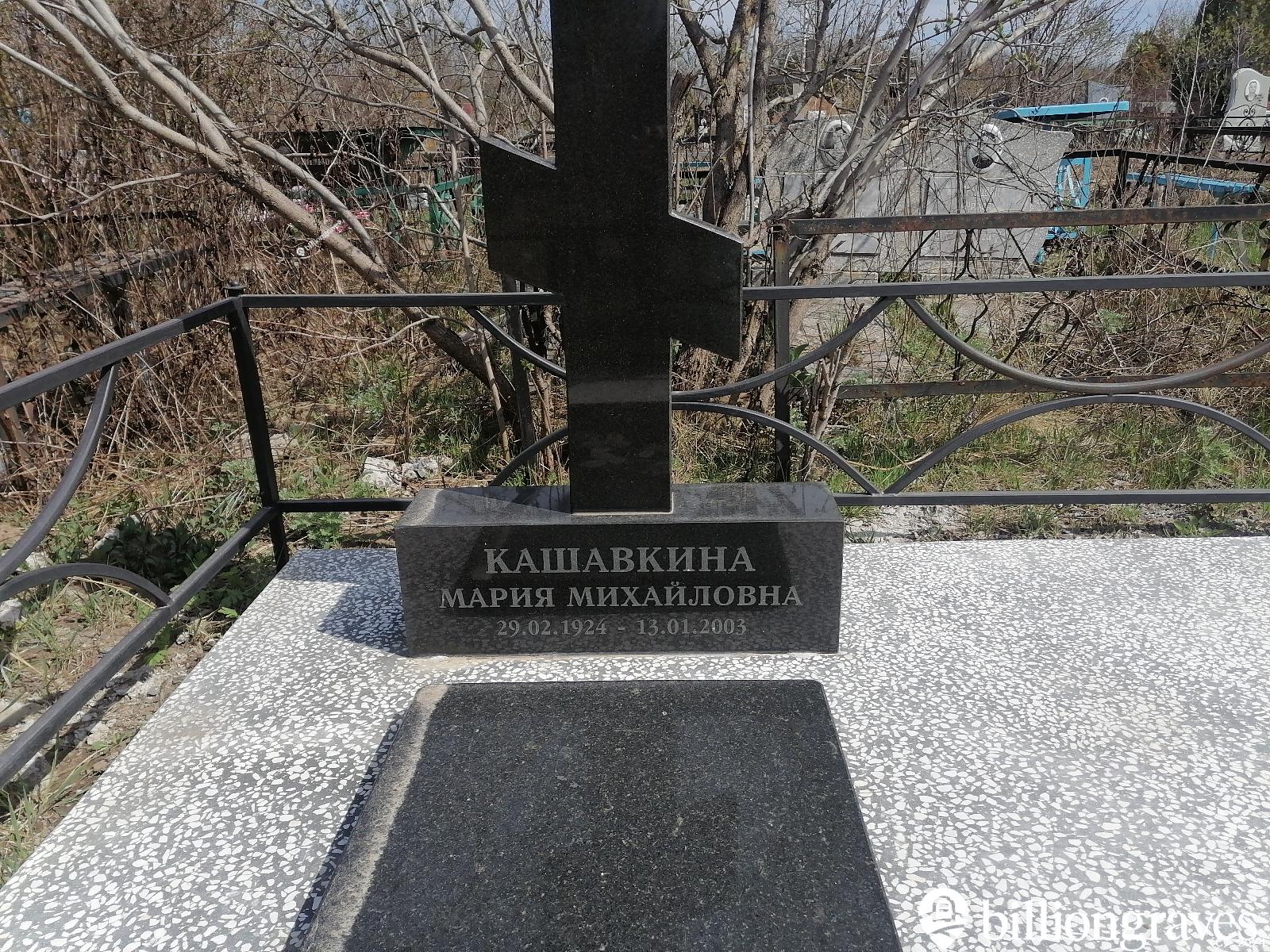 Кашавкина Мария Михайловна