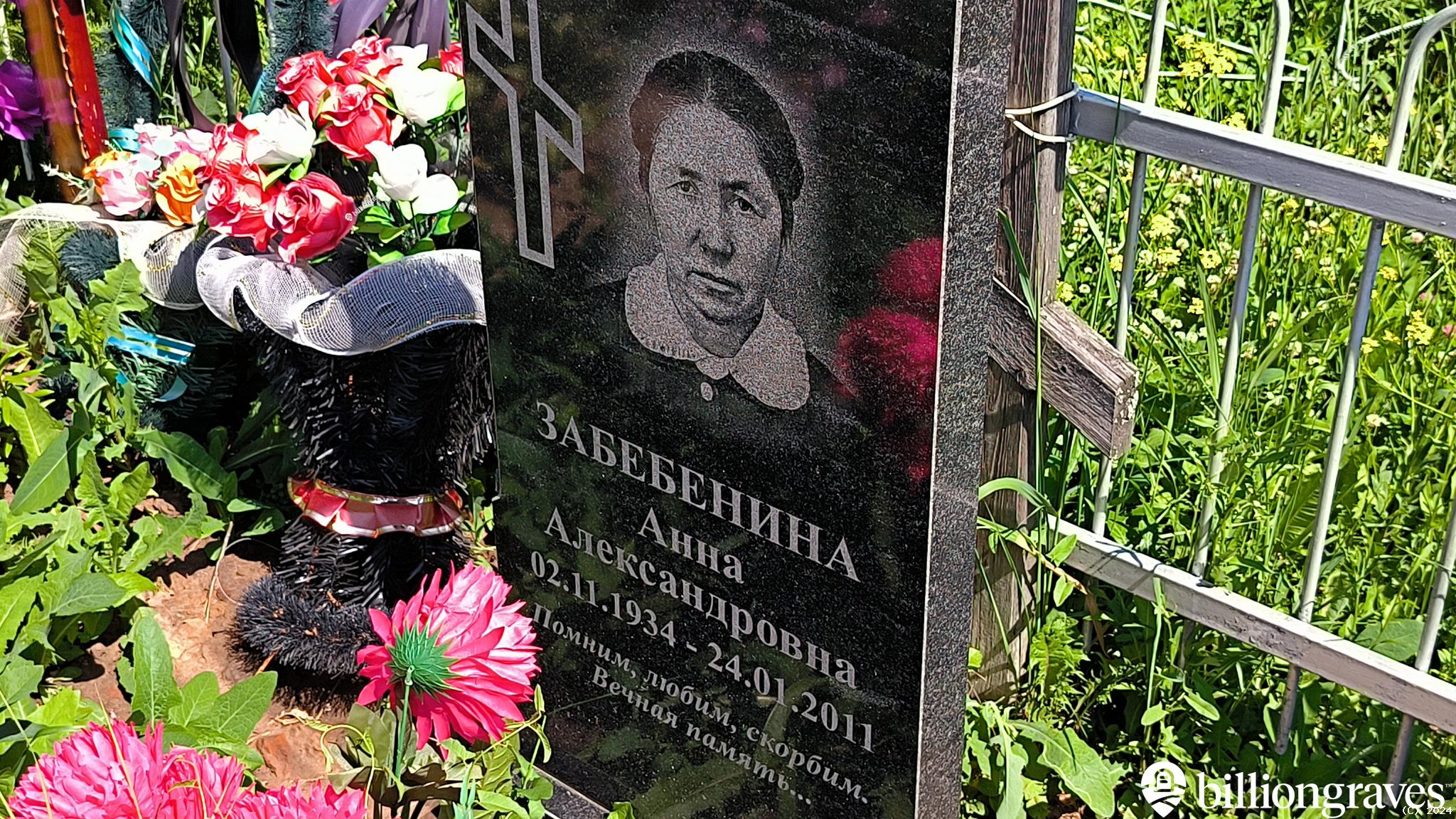 Забебенина Анна Александровна