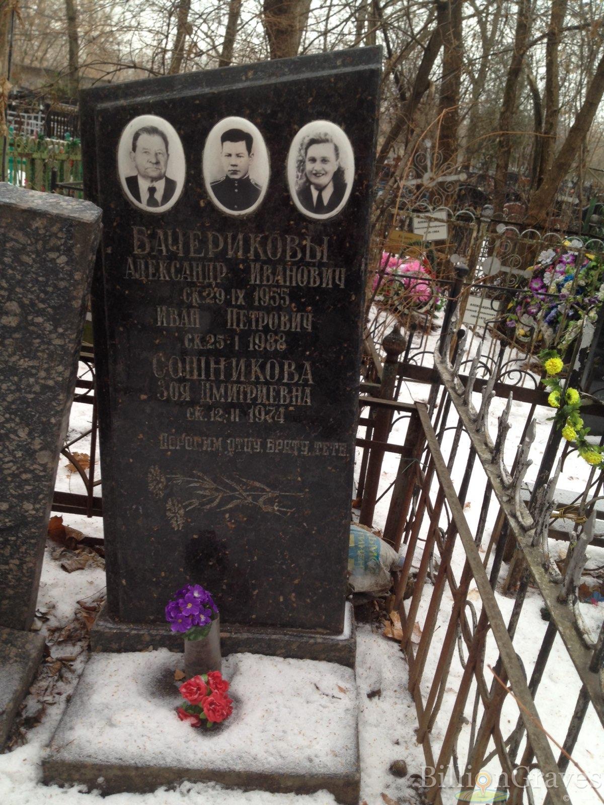 Сошникова Зоя Дмитриевна