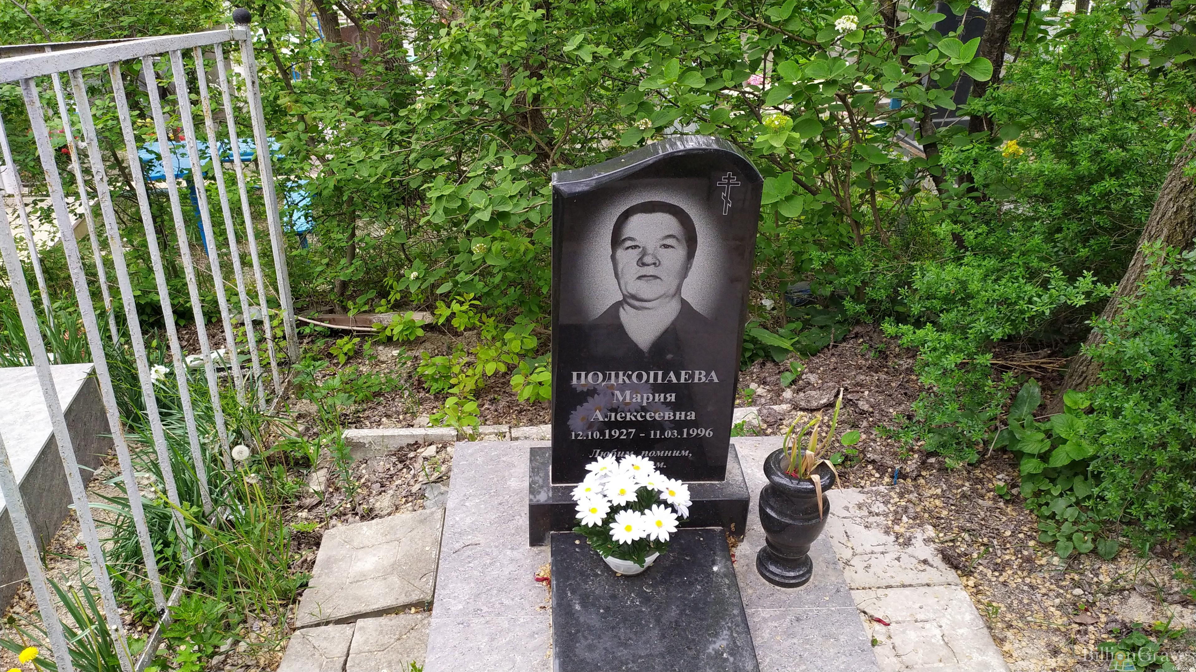 Подкопаева Мария Алексеевна