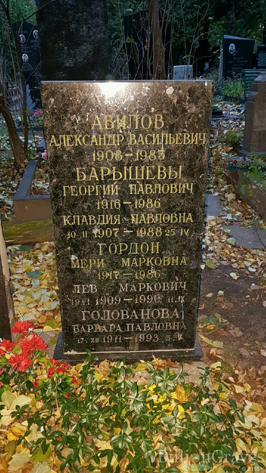 Гордон Лев Маркович