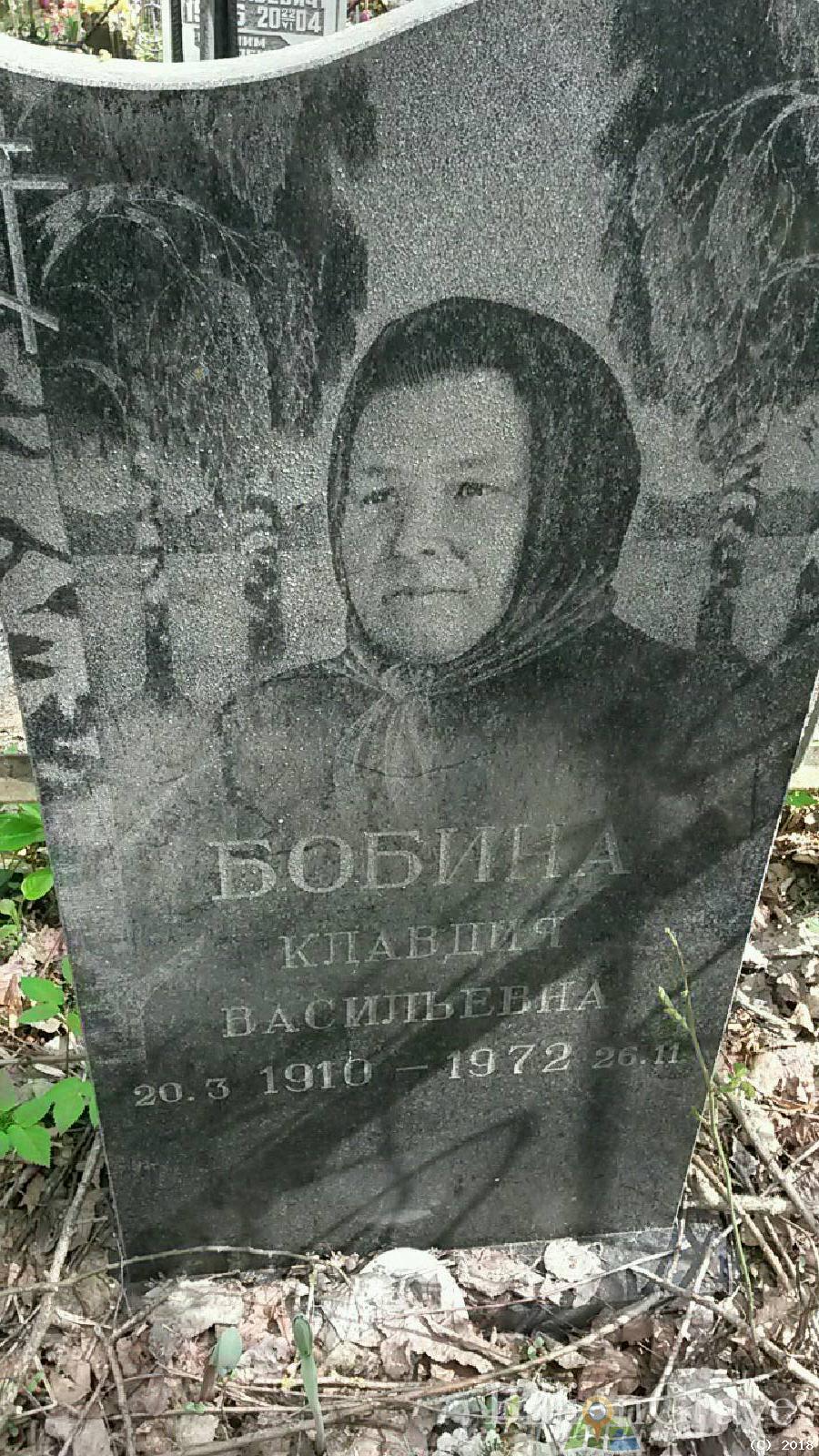 бобина клавдия васильевна
