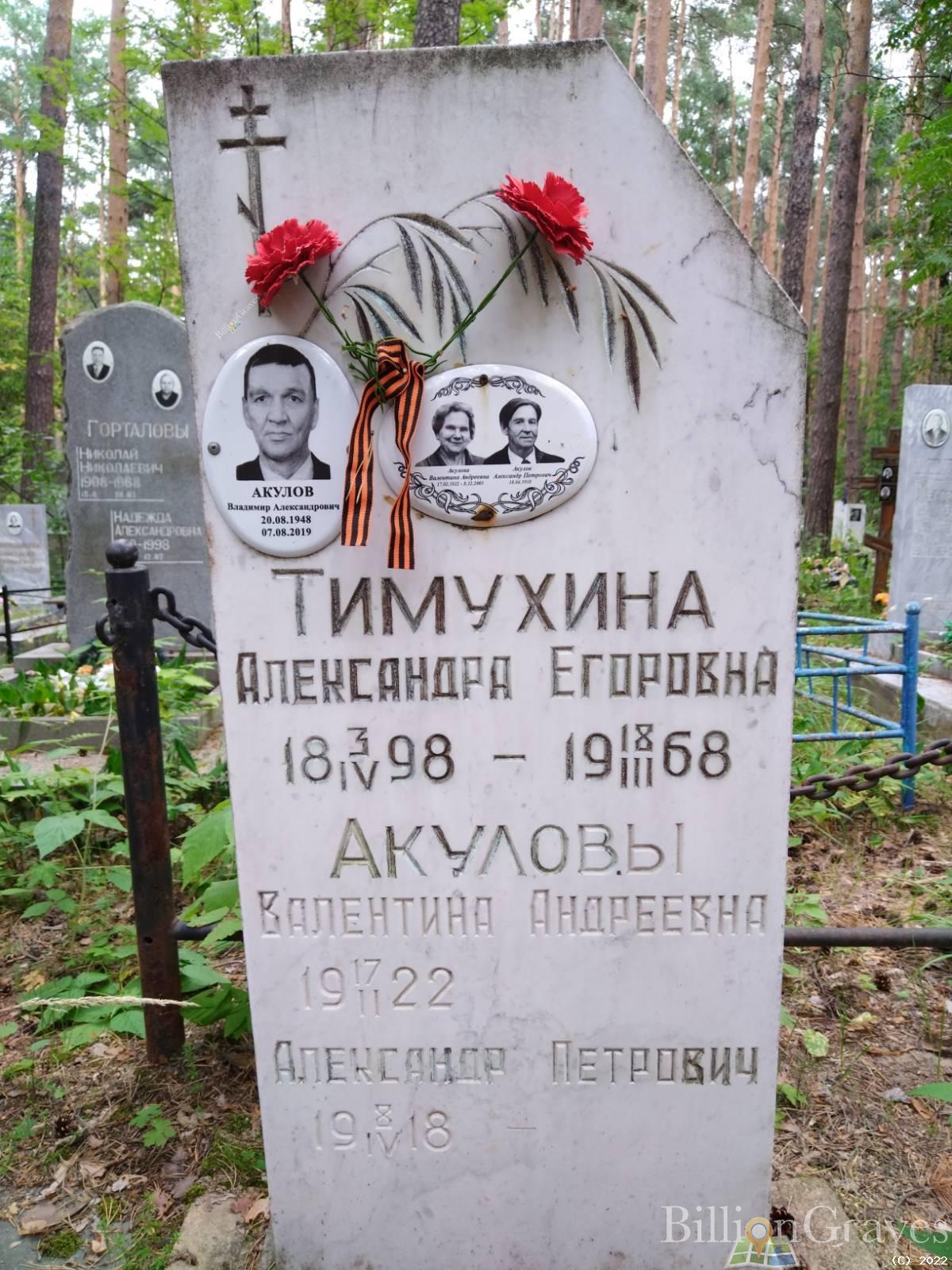 Акулова Валентина Андреевна
