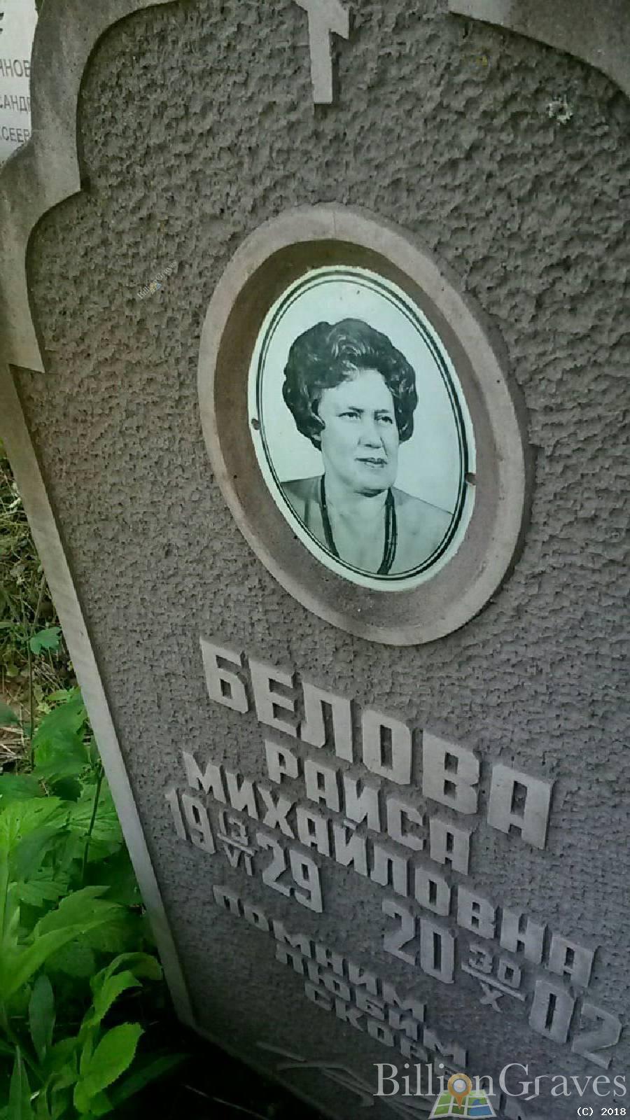 Белова Раиса Михайловна