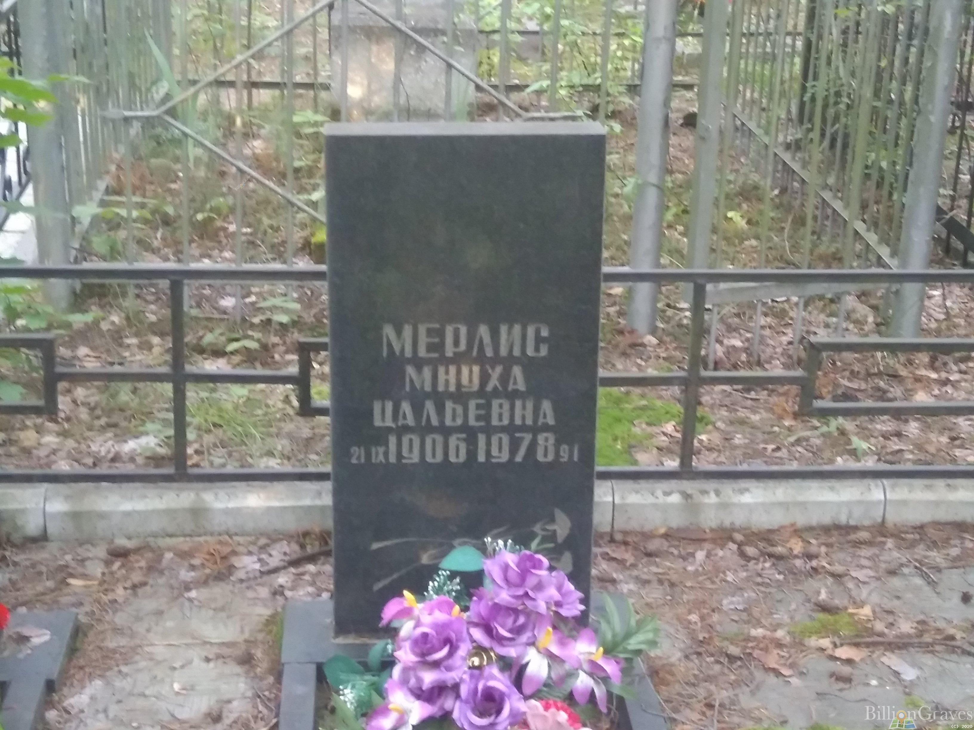 Мерлис Мнуха Цальевна