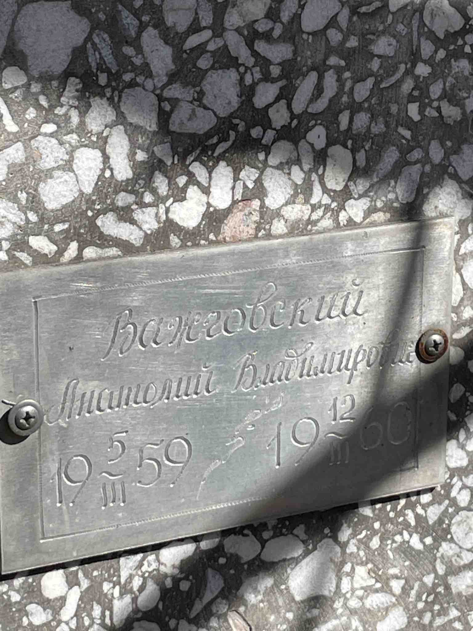Важчовский Анатолий Владимирович