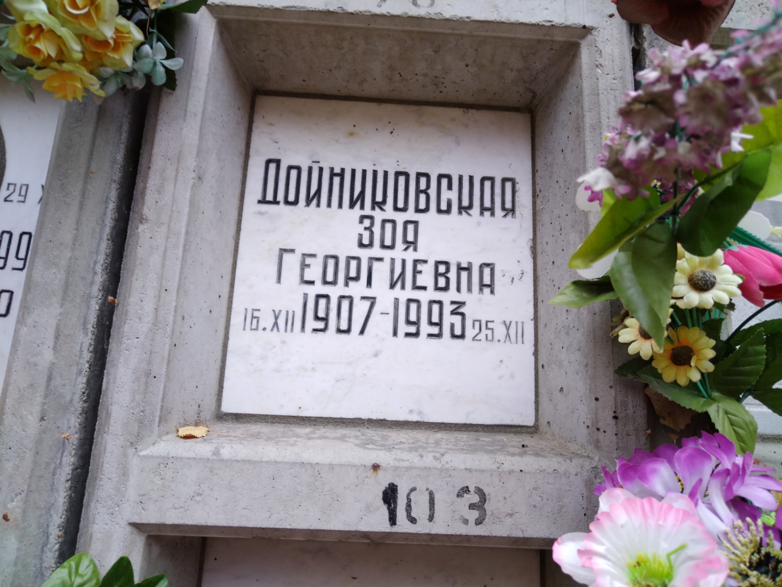 Дойниковская Зоя Георгиевна
