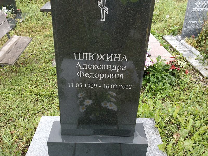 Плюхина Александра Федоровна