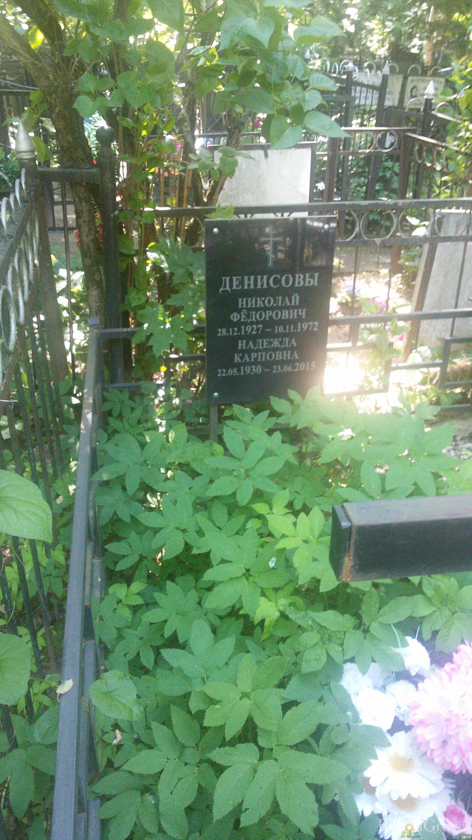 Денисовa Надежда Карповна