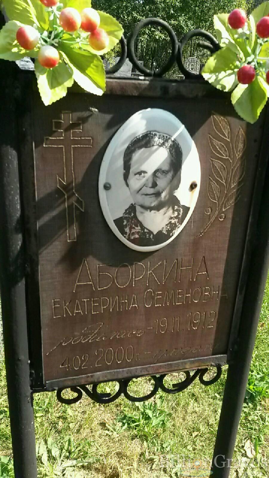 Аборкина Екатерина Семеновна