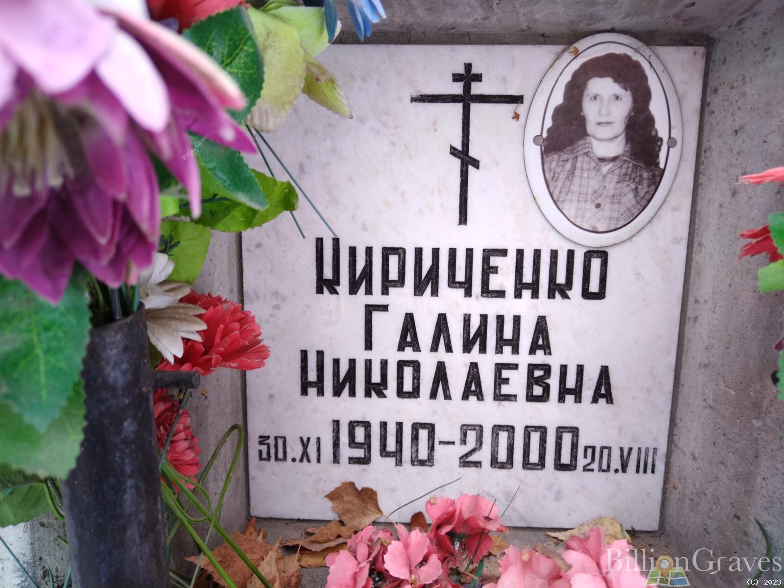 Кириченко Галина Николаевна