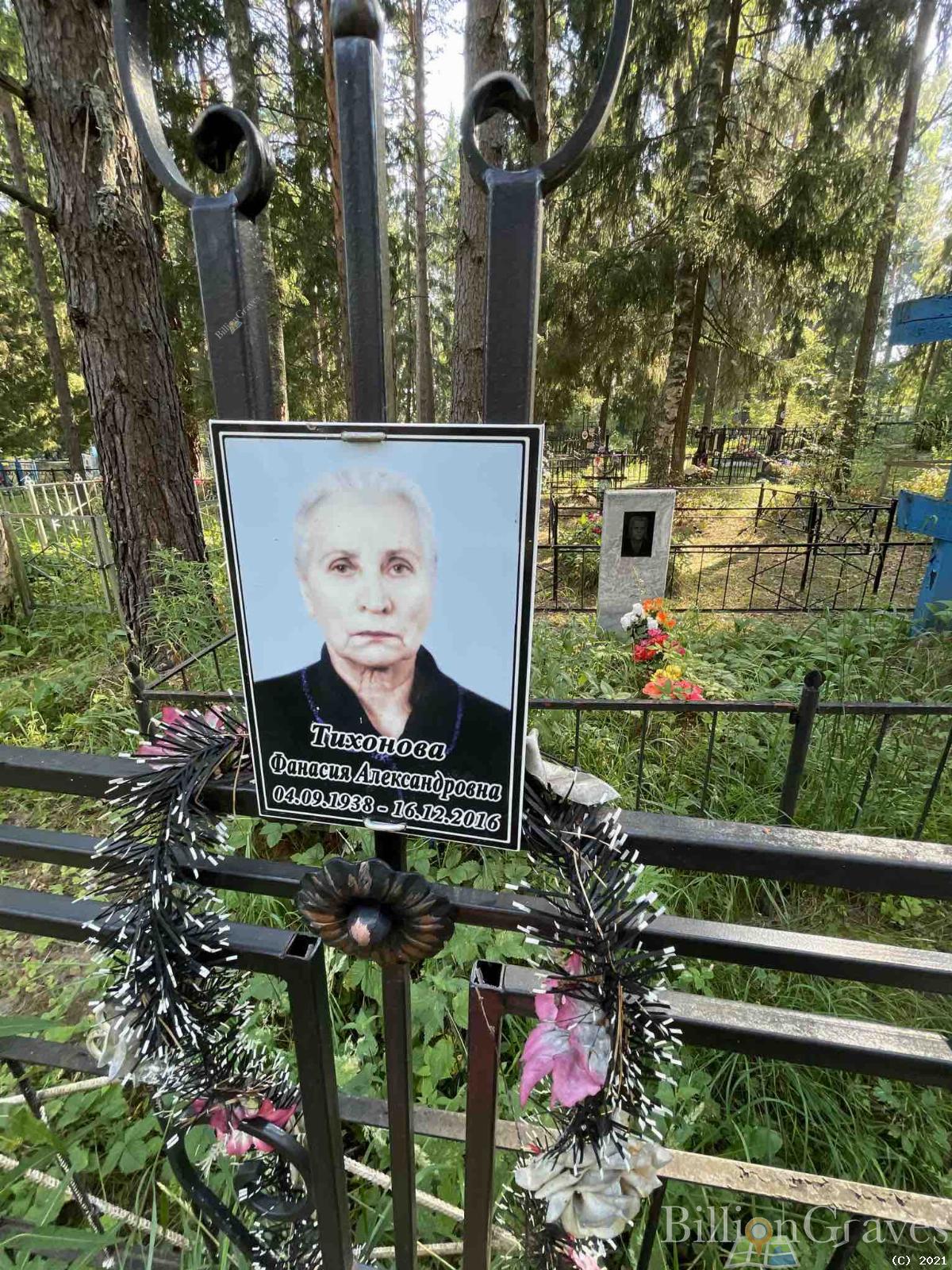 Тихонова Фанасия Александровна