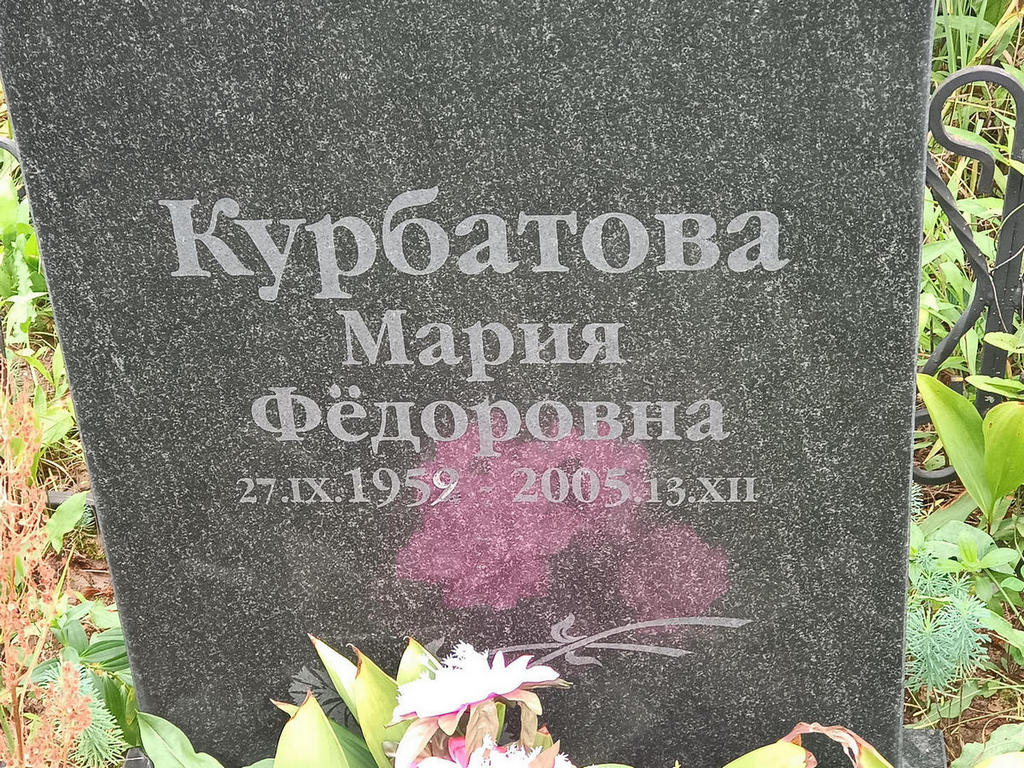 Курбатова Мария Федоровна