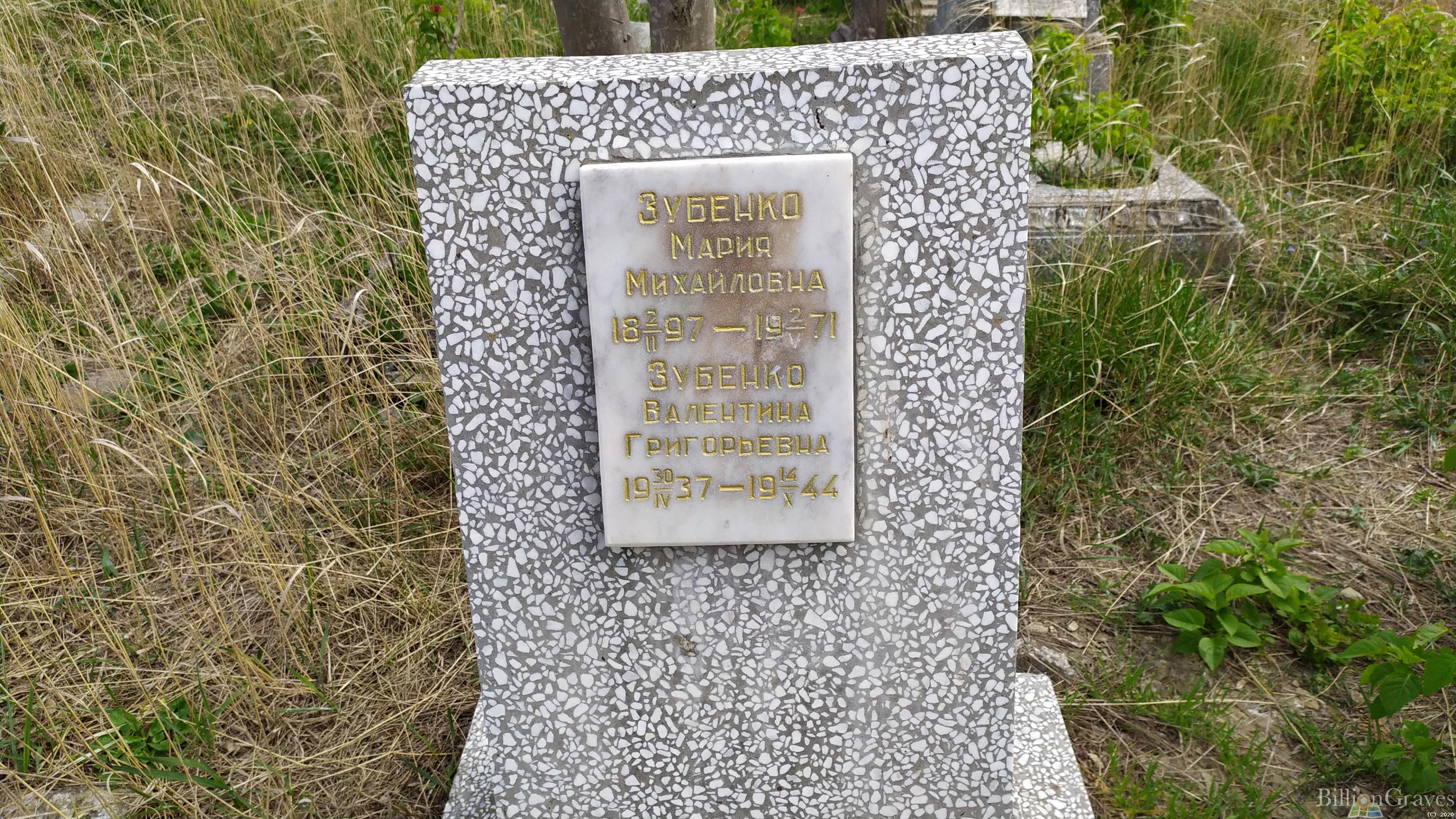 Зубенко Мария Михайловна