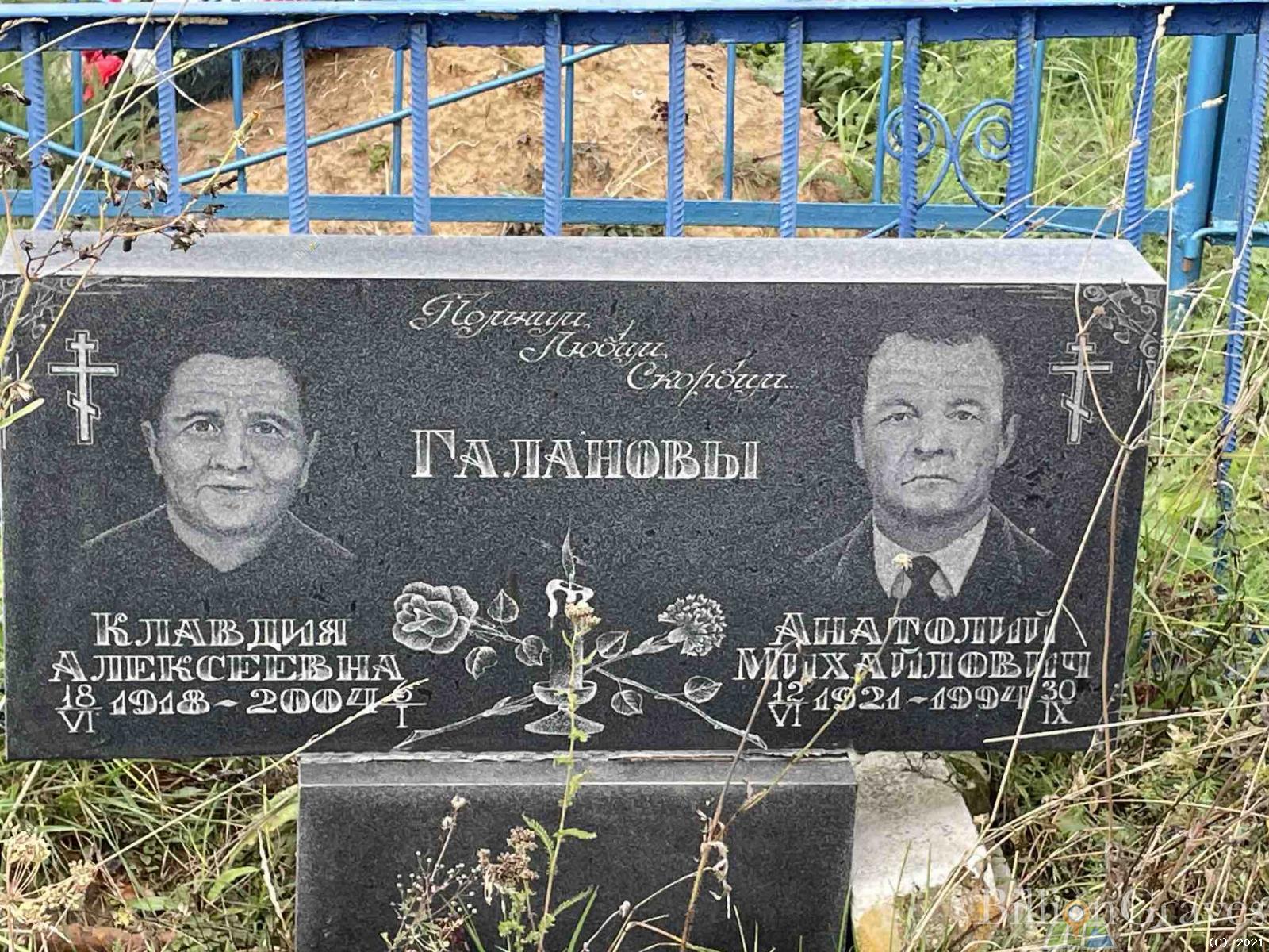 Галанова Клавдия Алексеевна
