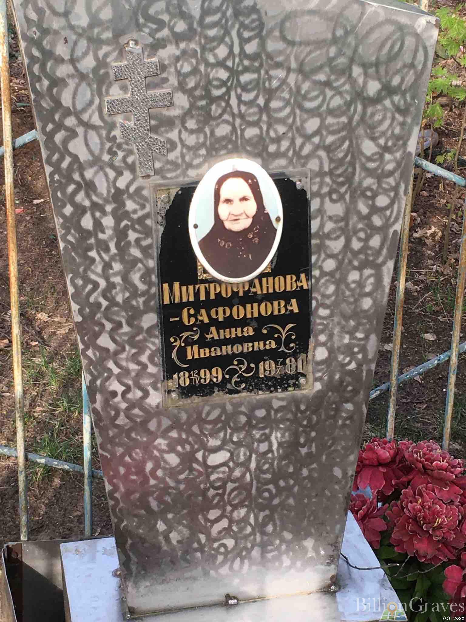 Митрофанова-Сафонова Анна Ивановна