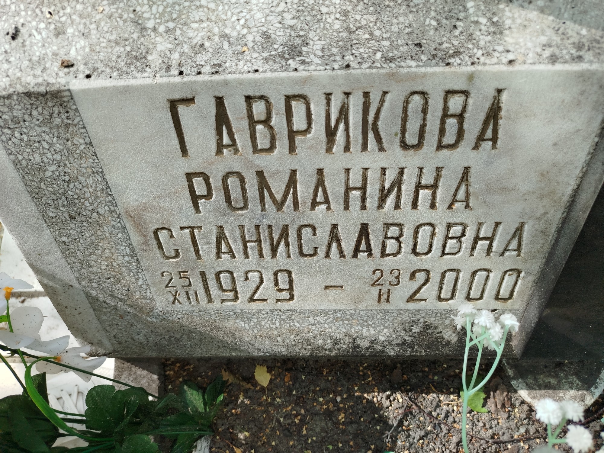 Гаврикова Романина Станиславовна